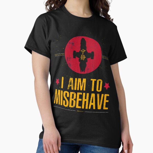 I Aim To Misbehave - Adult & Kids T-Shirts, Sweatshirts & Hoodies apparel design preview 1