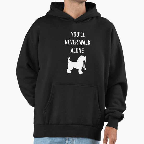 You'll Never Walk Alone Dog Design - Adult & Kids T-Shirts, Sweatshirts & Hoodies apparel design preview 1