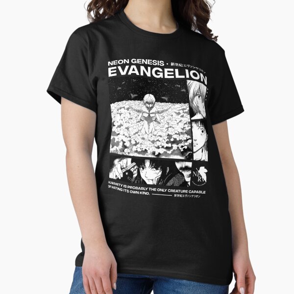 Rei Ayanami Evangelion Aesthetic - Adult & Kids T-Shirts, Sweatshirts & Hoodies apparel design preview 1