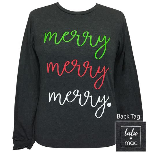 Girlie Girl Originals Lulu Mac Preppy Merry - Adult & Kids T-Shirts, Sweatshirts & Hoodies apparel design preview 1