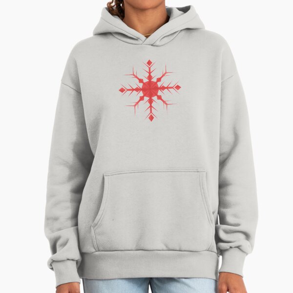 Red Christmas Snowflake holiday Winter spirit snow - Adult & Kids T-Shirts, Sweatshirts & Hoodies apparel design preview 1