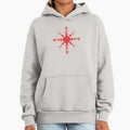 Red Christmas Snowflake holiday Winter spirit snow - Adult & Kids T-Shirts, Sweatshirts & Hoodies apparel design preview 1