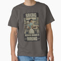 Baking, because murder is wrong - Adult & Kids T-Shirts, Sweatshirts & Hoodies apparel design preview 1
