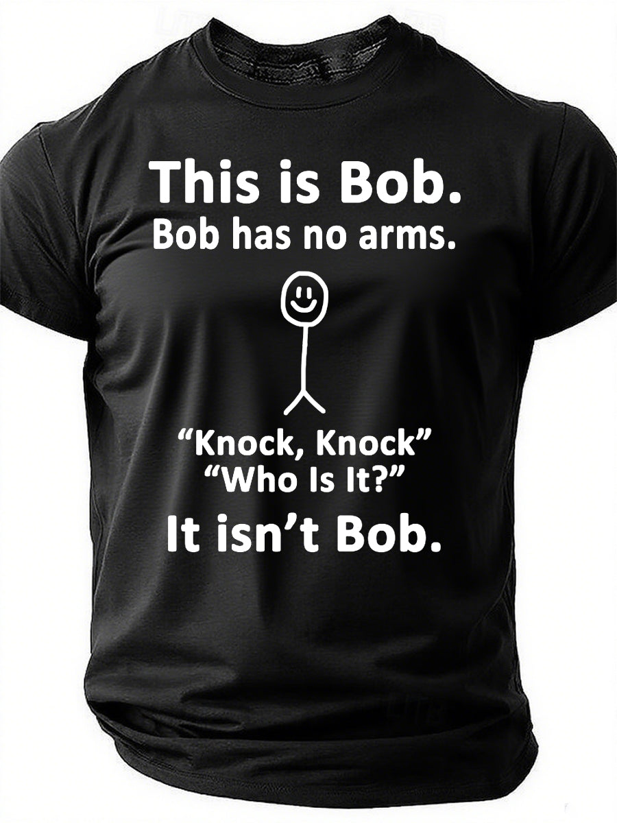 This Is Bob Has No Arms Print Men Slogan - Adult & Kids T-Shirts, Sweatshirts & Hoodies apparel design preview 1