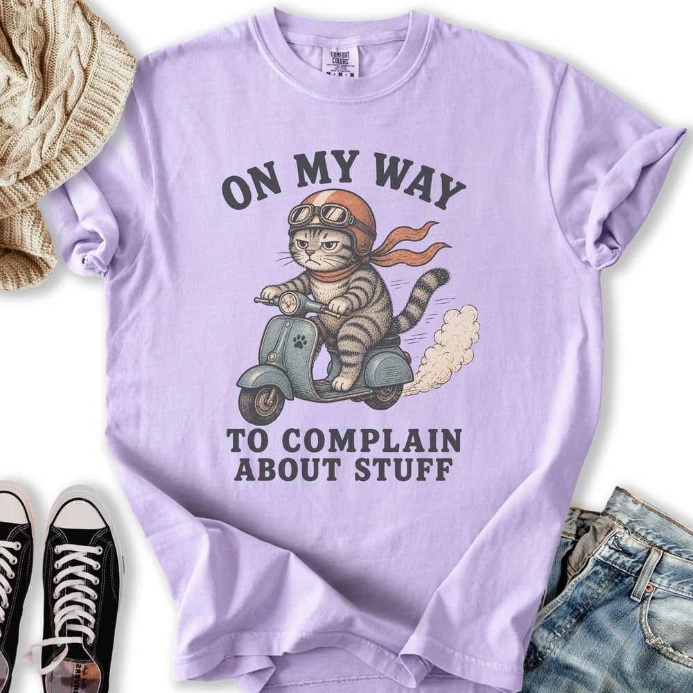 Complain About Stuff Cat - Adult & Kids T-Shirts, Sweatshirts & Hoodies apparel design preview 1