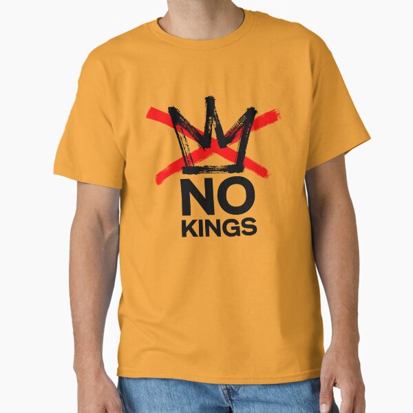 No Kings logo - Adult & Kids T-Shirts, Sweatshirts & Hoodies apparel design preview 1