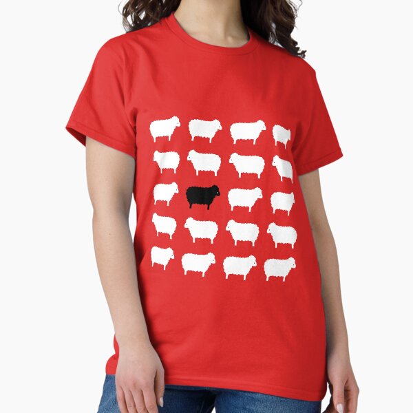 Black Sheep Sweater Pattern - Adult & Kids T-Shirts, Sweatshirts & Hoodies apparel design preview 1