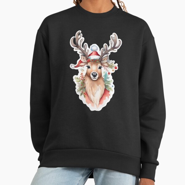 The nightmare before christmas.Sticker Reindeer - Adult & Kids T-Shirts, Sweatshirts & Hoodies apparel design preview 1