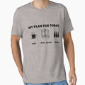 3D printer printing daily schedule beer hobby gift - Adult & Kids T-Shirts, Sweatshirts & Hoodies apparel design preview 1