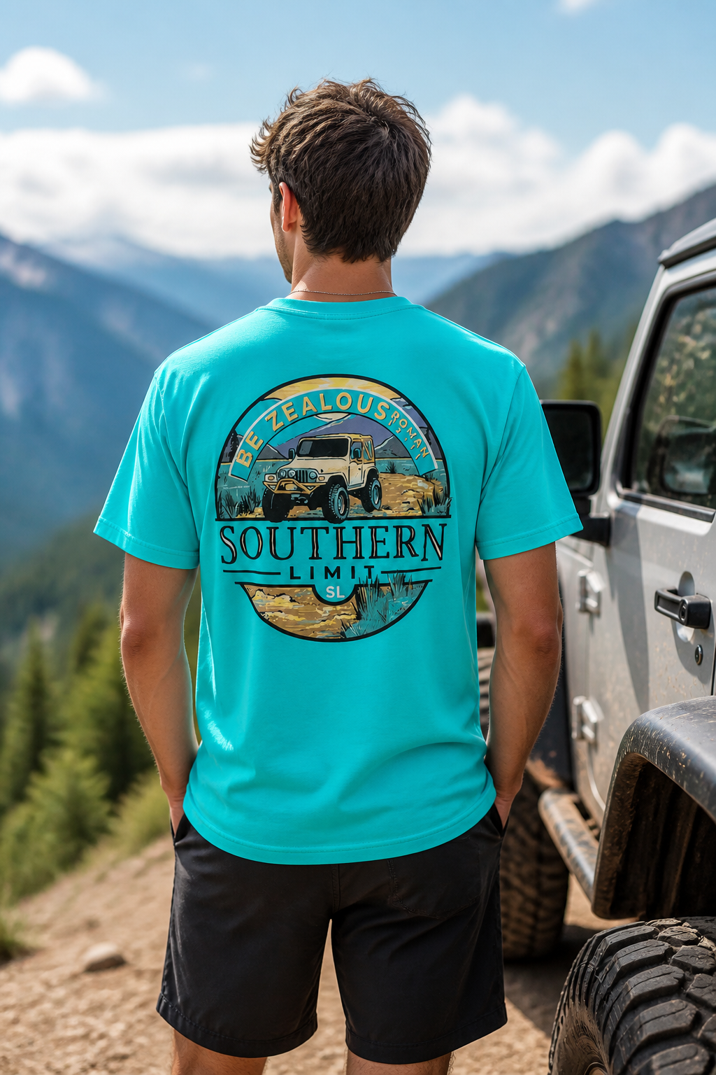 Southern Limits Be Zealous - Adult & Kids T-Shirts, Sweatshirts & Hoodies apparel design preview 1