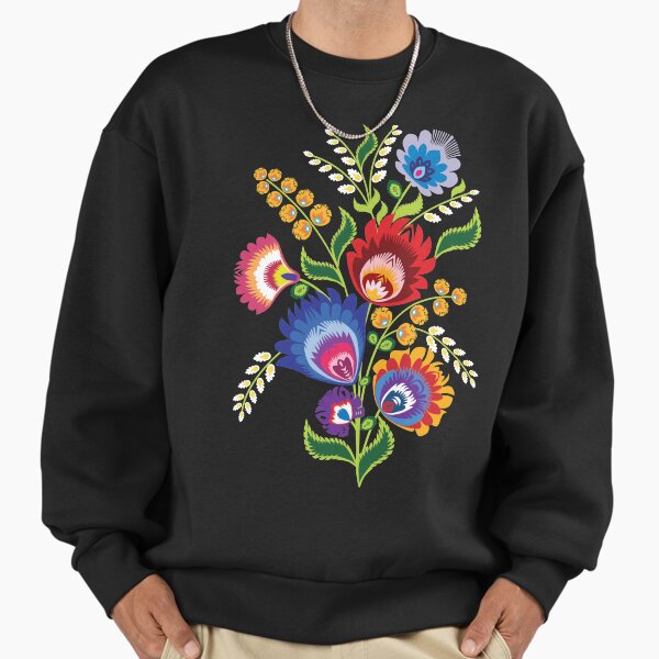 Pretty Folk composition - Adult & Kids T-Shirts, Sweatshirts & Hoodies apparel design preview 1