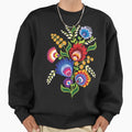 Pretty Folk composition - Adult & Kids T-Shirts, Sweatshirts & Hoodies apparel design preview 1