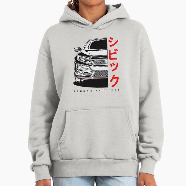 Honda Civic Type R - Adult & Kids T-Shirts, Sweatshirts & Hoodies apparel design preview 1