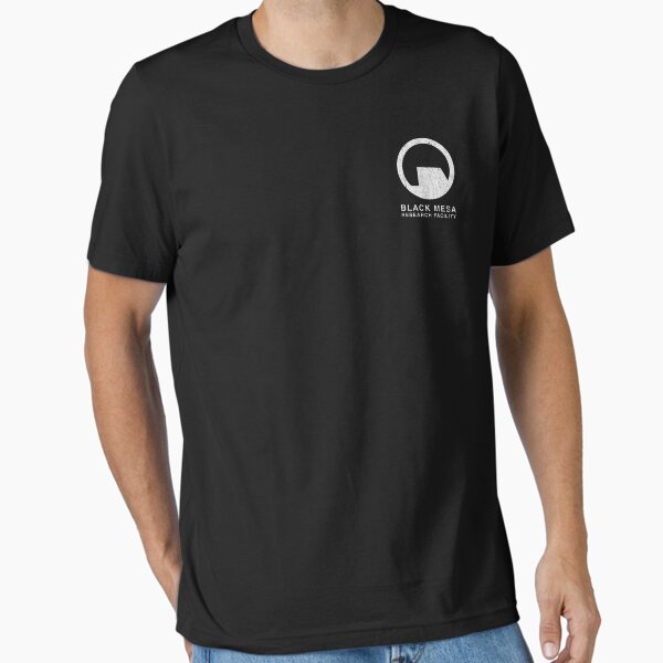 Black Mesa Research Facility (Chest Pocket) - Adult & Kids T-Shirts, Sweatshirts & Hoodies apparel design preview 1