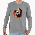 Red Panda Lightweight - Adult & Kids T-Shirts, Sweatshirts & Hoodies apparel design preview 1