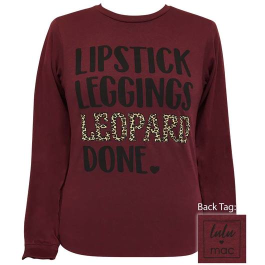 Girlie Girl Originals Lulu Mac Preppy Lipstick - Adult & Kids T-Shirts, Sweatshirts & Hoodies apparel design preview 1