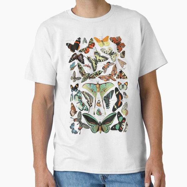 Botanical butterflies pattern - Adult & Kids T-Shirts, Sweatshirts & Hoodies apparel design preview 1