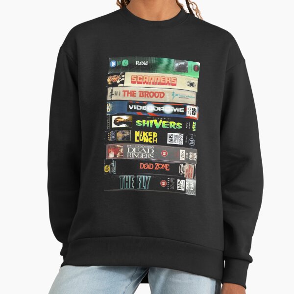 Cronenberg VHS collection - Adult & Kids T-Shirts, Sweatshirts & Hoodies apparel design preview 1