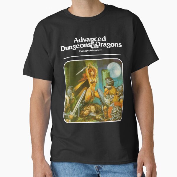 Advanced Dungeons and Dragons Red Sonja - Adult & Kids T-Shirts, Sweatshirts & Hoodies apparel design preview 1