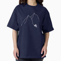 Mountain Bike (white design) - Adult & Kids T-Shirts, Sweatshirts & Hoodies apparel design preview 1