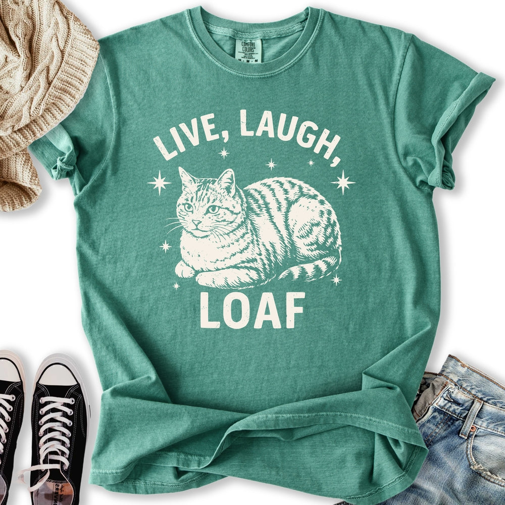 Live Laugh Loaf - Adult & Kids T-Shirts, Sweatshirts & Hoodies apparel design preview 2