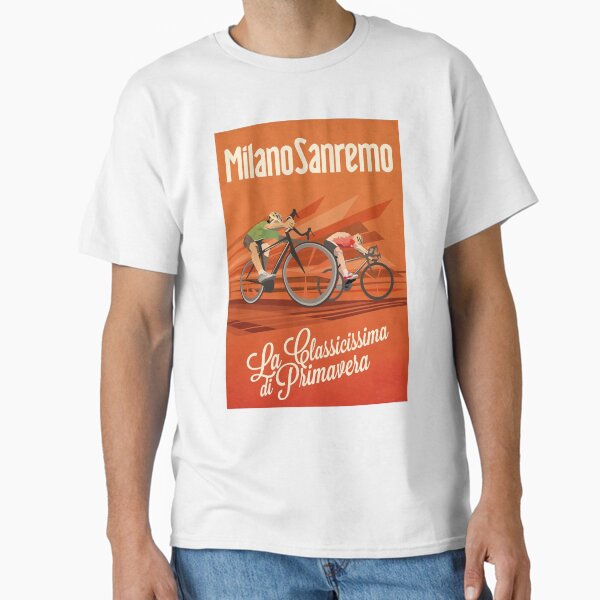 Retro Milan San Remo Cycling - Adult & Kids T-Shirts, Sweatshirts & Hoodies apparel design preview 1