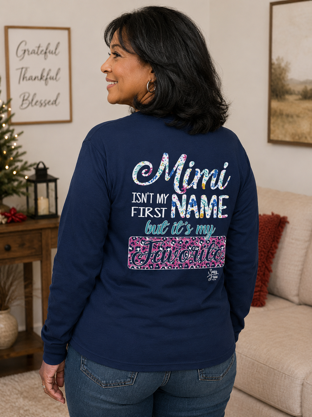 SALE Sassy Frass Mimi Isn't my First Name but it's - Adult & Kids T-Shirts, Sweatshirts & Hoodies apparel design preview 1