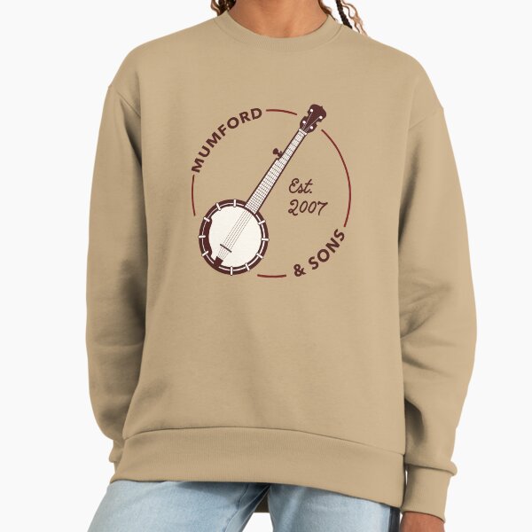 Mumford and Sons Banjo (Faded/Red) - Adult & Kids T-Shirts, Sweatshirts & Hoodies apparel design preview 1