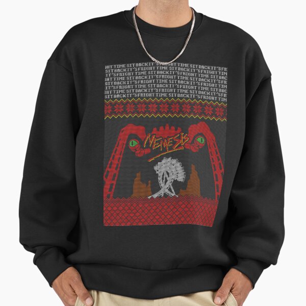 Nemesis rollercoaster christmas umper pattern - Adult & Kids T-Shirts, Sweatshirts & Hoodies apparel design preview 1