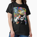 Monkey Thinker Banksy Urban Contemporary Colorful - Adult & Kids T-Shirts, Sweatshirts & Hoodies apparel design preview 1