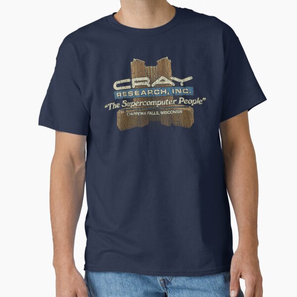 Cray Research, Inc. 1972 - Adult & Kids T-Shirts, Sweatshirts & Hoodies apparel design preview 1