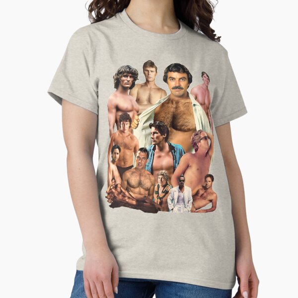 Vintage Hunks of the 80s - Adult & Kids T-Shirts, Sweatshirts & Hoodies apparel design preview 1