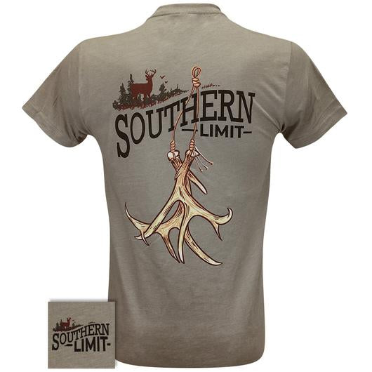 Southern Limits Antler Deer Rattle - Adult & Kids T-Shirts, Sweatshirts & Hoodies apparel design preview 1