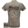 Southern Limits Antler Deer Rattle - Adult & Kids T-Shirts, Sweatshirts & Hoodies apparel design preview 1