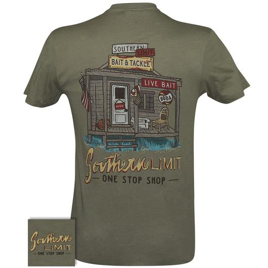 Southern Limits Bait and Tackle Shop - Adult & Kids T-Shirts, Sweatshirts & Hoodies apparel design preview 1