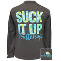 Girlie Girl Originals Preppy Suck It Up Buttercup - Adult & Kids T-Shirts, Sweatshirts & Hoodies apparel design preview 2