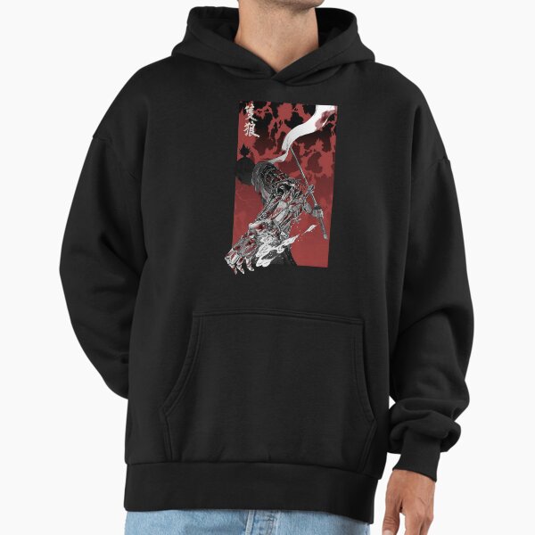 Wolf With Katana Sekiro Comic Anime Retro Pop Culture - Adult & Kids T-Shirts, Sweatshirts & Hoodies apparel design preview 1
