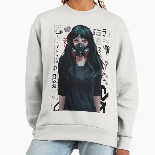 Cyberpunk Gamer Girl Design Patterns - Adult & Kids T-Shirts, Sweatshirts & Hoodies apparel design preview 1