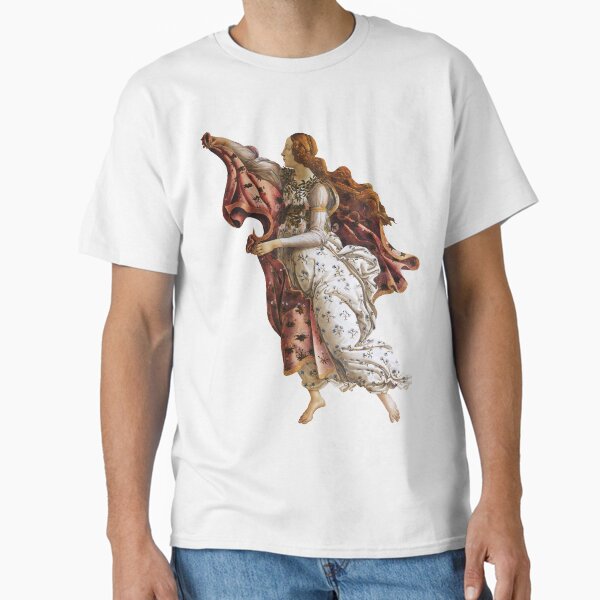 Sandro Botticelli's Hora of Spring from Birth Venus - Adult & Kids T-Shirts, Sweatshirts & Hoodies apparel design preview 1
