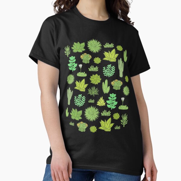 Succulents and cactus. For cacti plant lover - Adult & Kids T-Shirts, Sweatshirts & Hoodies apparel design preview 1
