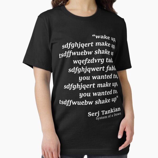 Wake Up System Of A Down Chop Suey Parody - Adult & Kids T-Shirts, Sweatshirts & Hoodies apparel design preview 1