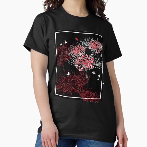 Spider Lily Butterfly Design - Adult & Kids T-Shirts, Sweatshirts & Hoodies apparel design preview 1