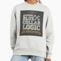 Blue Collar Logic (carpenter) - Adult & Kids T-Shirts, Sweatshirts & Hoodies apparel design preview 1