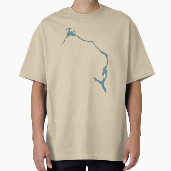Blue eleuthera map - Adult & Kids T-Shirts, Sweatshirts & Hoodies apparel design preview 1