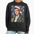 Elvis the Pelvis Claus 1950s Funny Ugly Christmas - Adult & Kids T-Shirts, Sweatshirts & Hoodies apparel design preview 1