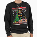 Ugly Christmas Sweater For Rottweiler Dog Lover Xmas - Adult & Kids T-Shirts, Sweatshirts & Hoodies apparel design preview 1