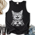 Cat Love Heart Tank - Adult & Kids T-Shirts, Sweatshirts & Hoodies apparel design preview 1