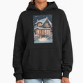 Cozy Winter Cottage - Adult & Kids T-Shirts, Sweatshirts & Hoodies apparel design preview 1