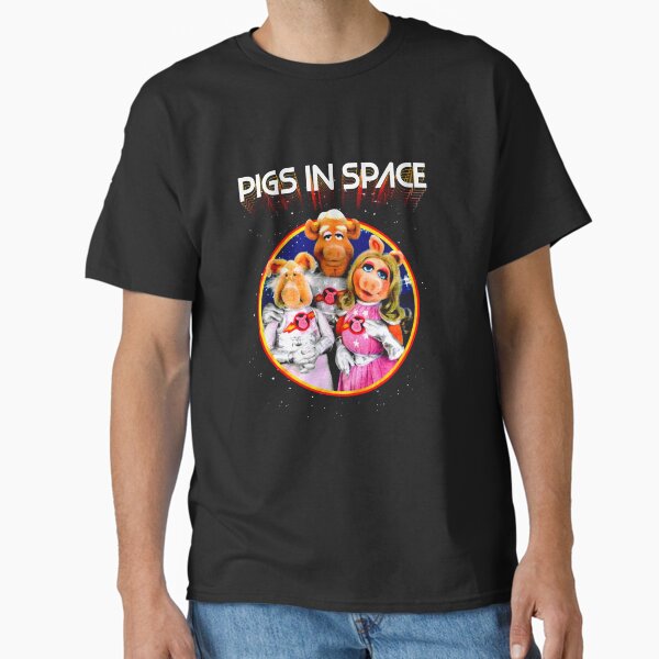 The Muppets Pigs In Space Soft Fitted 301 - Adult & Kids T-Shirts, Sweatshirts & Hoodies apparel design preview 1
