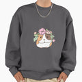 Flowers and Guinea pig pattern, spring floral - Adult & Kids T-Shirts, Sweatshirts & Hoodies apparel design preview 1